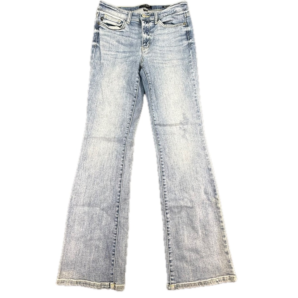 Light Wash Flared Women’s Jeans - Light Blue